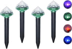 Solar-powered animal repeller for garden and yard – Environmentally friendly protection against mice and rodents