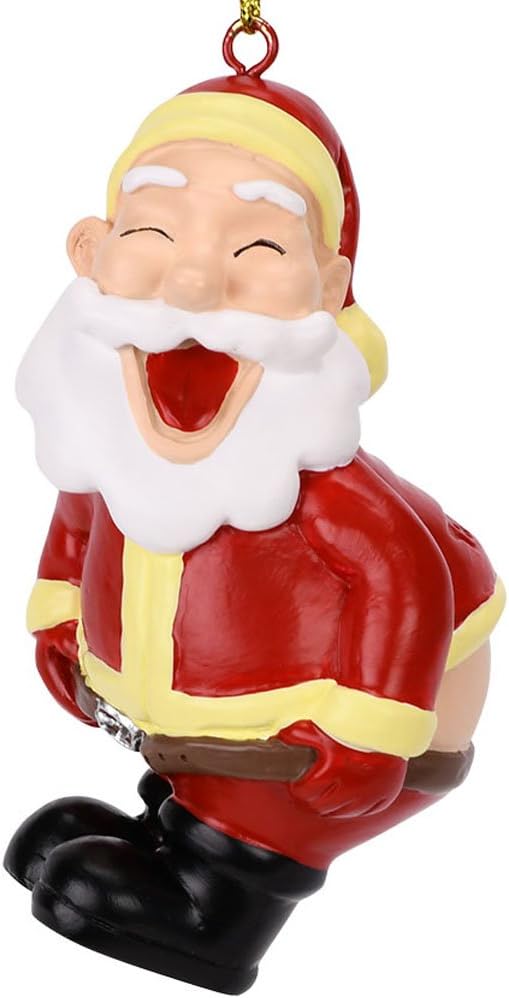 Funny Christmas tree decoration - SantaSass