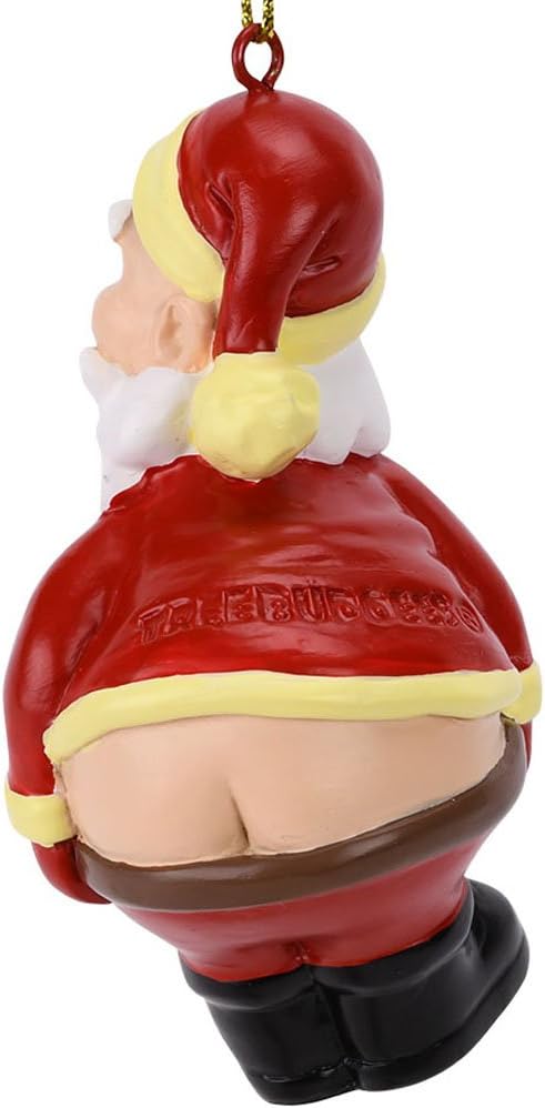 Funny Christmas tree decoration - SantaSass