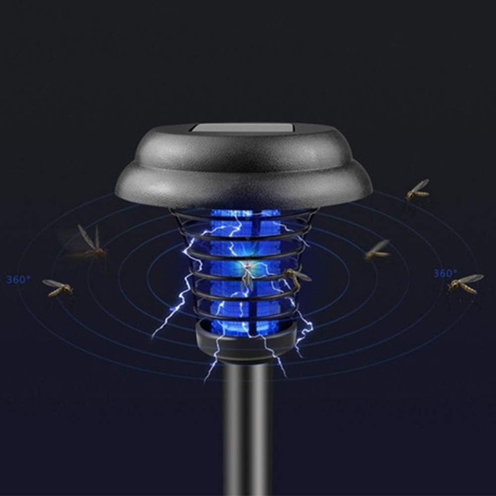 Solar Insect Killer with LED Light – Waterproof Garden Light for Mosquito Repulsion