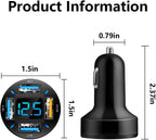 Car Charger 66W Super Fast Charging with USB PD & QC 3.0 – Universal for 12-24V Cigarette Lighter