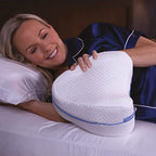 Leg pillow - Optimal comfort - Restorative sleep - Ideal for side sleeping