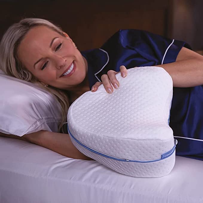 Leg pillow - Optimal comfort - Restorative sleep - Ideal for side sleeping