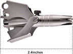 Nose hair remover made of stainless steel