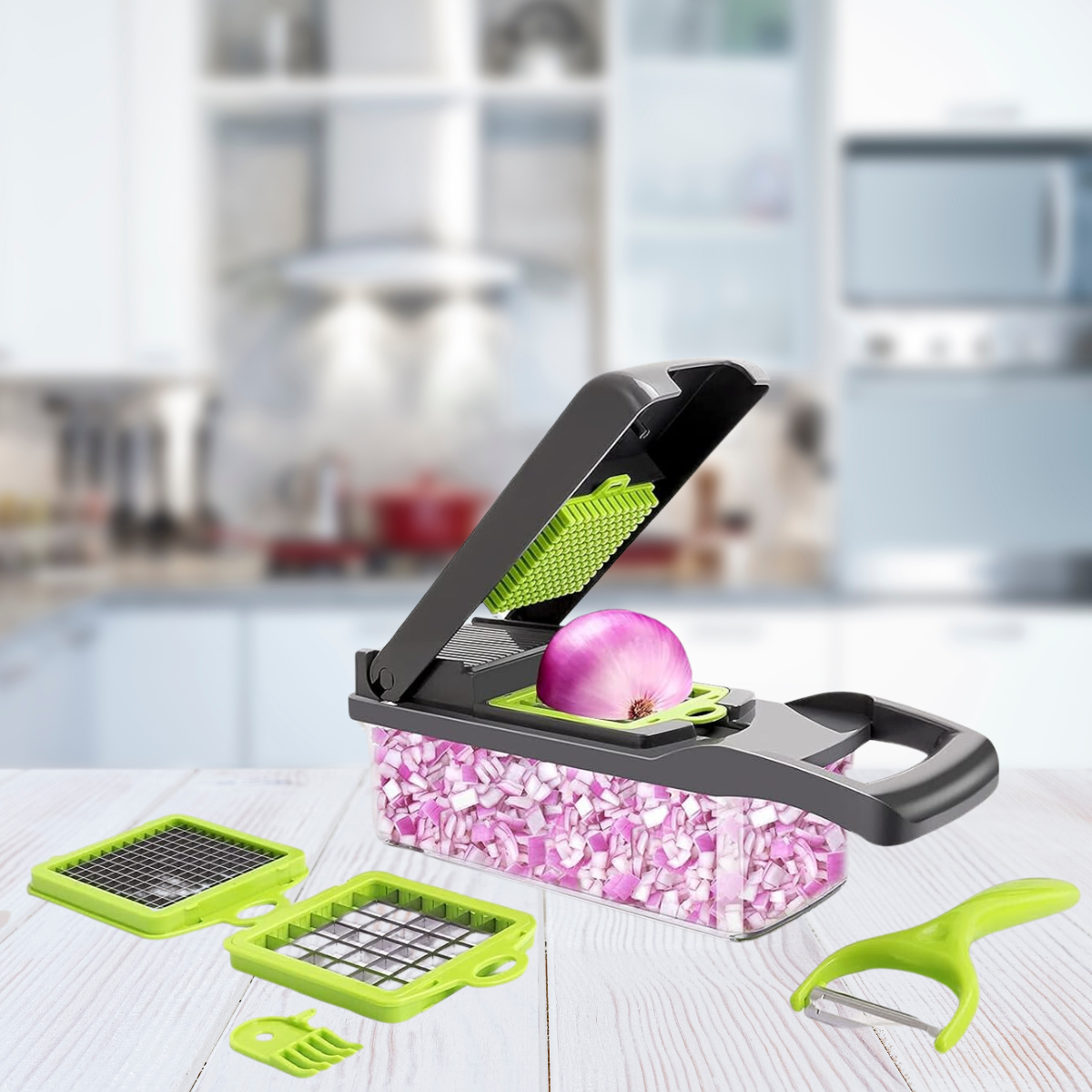 13-in-1-Vegetable-Slicer | Faster-when-Cooking
