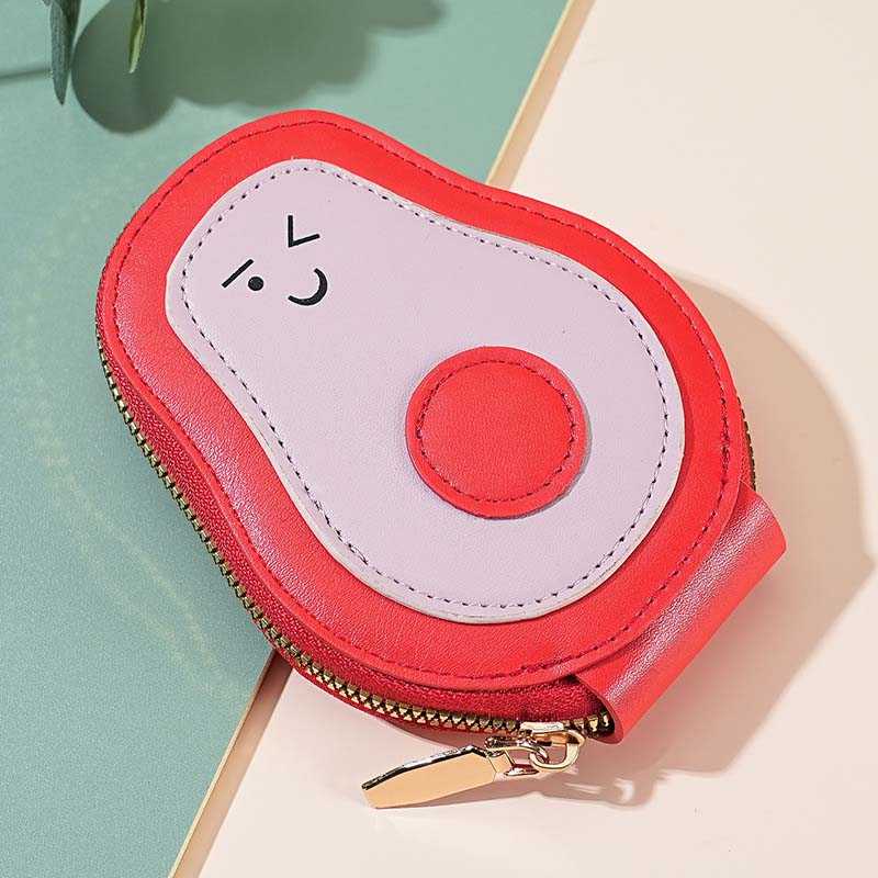 Avocado-shaped multifunctional card holder
