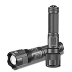 Waterproof Usb Rechargeable Glare Flashlight