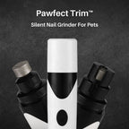 Silent Dog Nail File with Adjustable Speed and Diamond Tip for Safe Claw Care