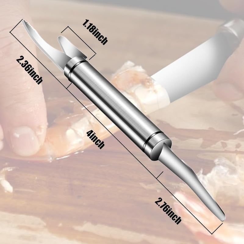 Multifunctional Seafood Prep Knife
