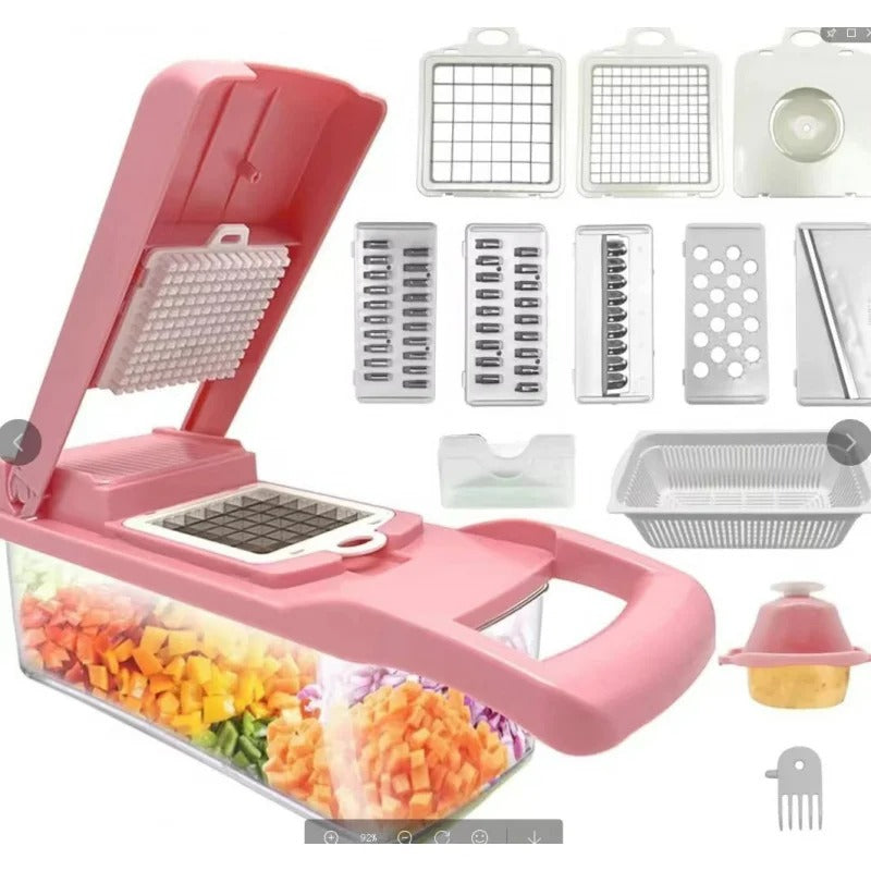 SliceMaster - 14-piece multifunctional vegetable slicer set