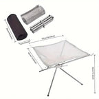 Foldable Fire Pit Stand – Portable Fire Pit for Camping & Outdoor