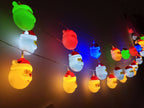 Christmas Santa Claus String Lights Patio Party Decoration 10/20 Battery String Lights