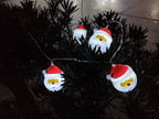 Christmas Santa Claus String Lights Patio Party Decoration 10/20 Battery String Lights