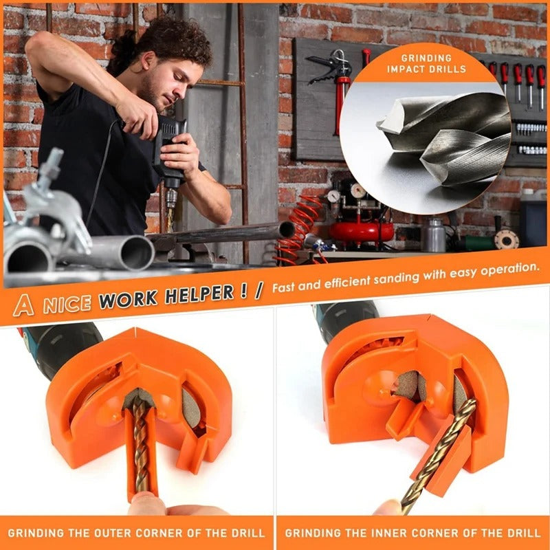 Multifunctional drill sharpener | Instant restoration of drill bits