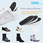 Popcorn invisible reinforcing insole