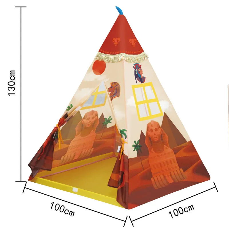 Colorful Children's Tent - Indoor Play Tent for Creative Play