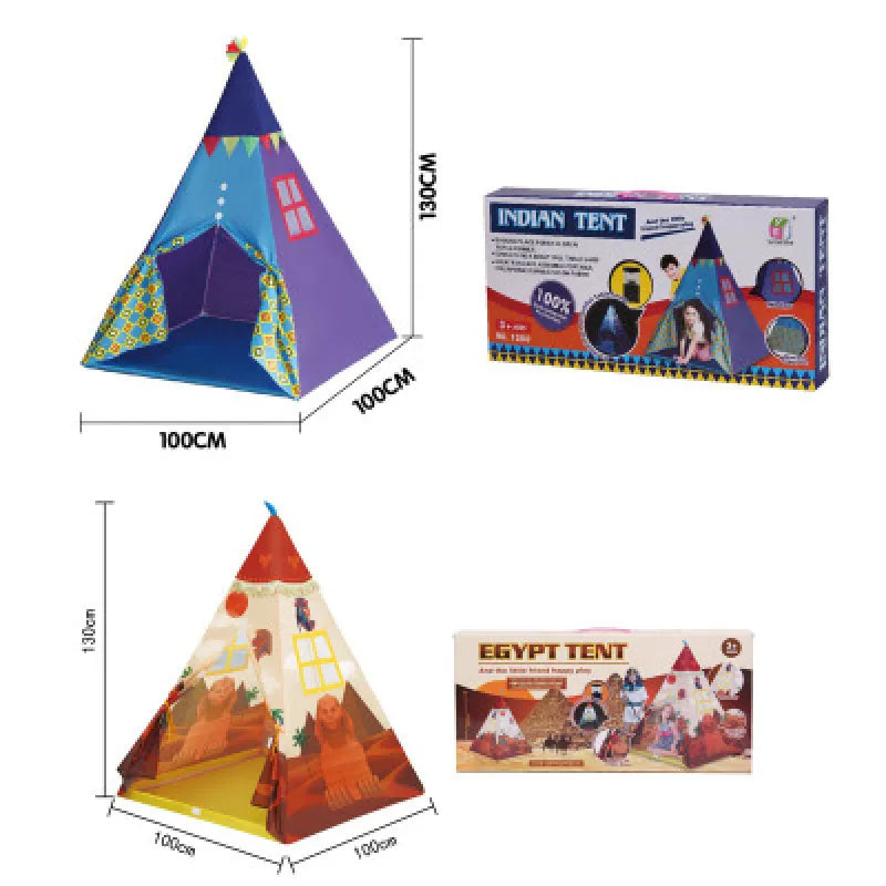 Colorful Children's Tent - Indoor Play Tent for Creative Play