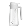 2-in-1 Oil Dispenser Bottle | Oil Sprayer and Dispenser | Healthy Cooking