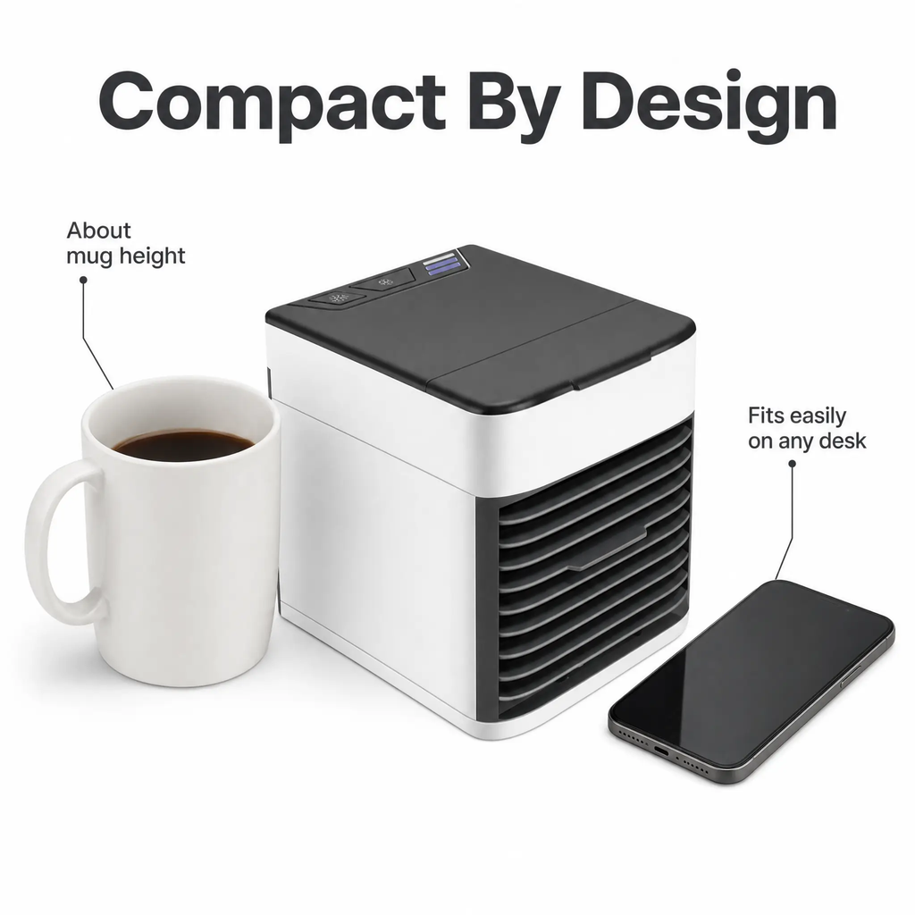 Quiet Portable Airconditioner for Home & Office Use