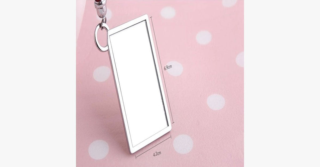 Portable Pink Pocket Mirror