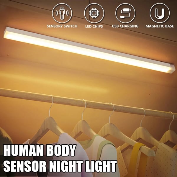 LED Smart Magnetic Human Body Sensor Light