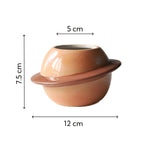 Mini Planet Shape Ceramic Succulent Flower Pot