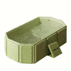 AquaLounge Folding Bathtub | PVC | For 1–3 People | With Shelves & Quick Fill System