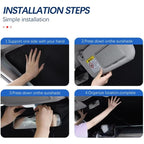 Foldable Windshield Sunshade with UV Block & Privacy Blackout