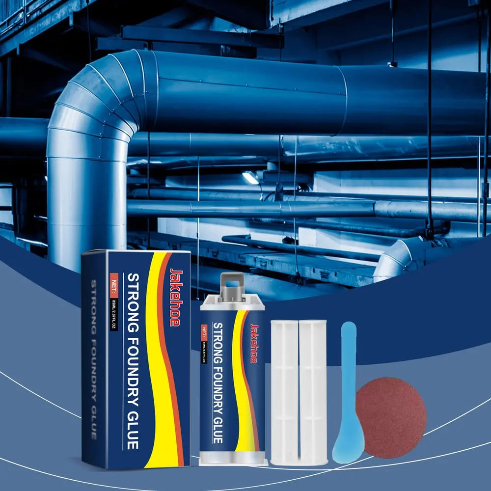 Metal casting repair epoxy resin — Durable, heat-resistant adhesive