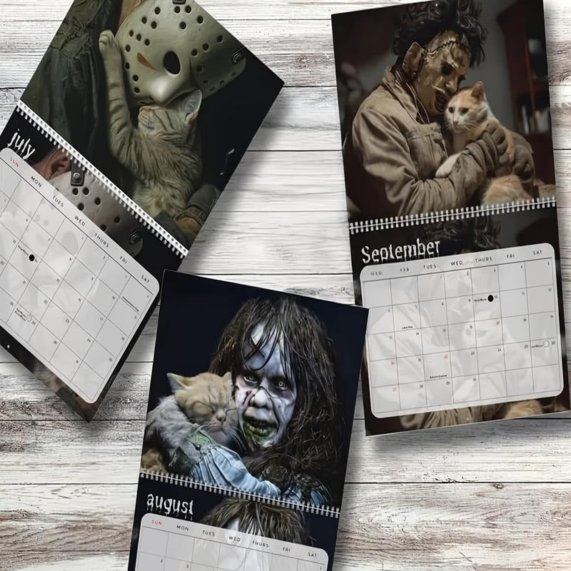 Horror Cat Wall Calendar