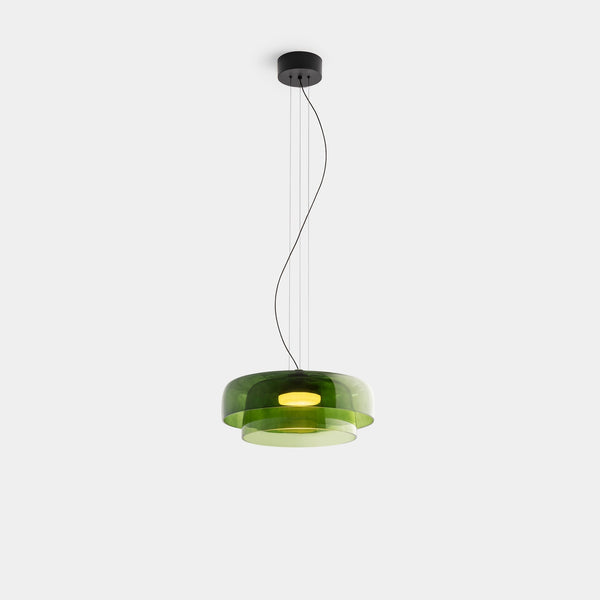 Norwegian Glass Pendant Lamp