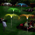Solar Garden Light with Color Change – LED Lawn Light for Garden & Terrace, Firework Design