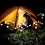 LED Solar Garden Light with Flexible Light Balls – Waterproof Decorative Light for Beds and Paths
