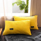 Thickened Corduroy Velvet Bedding Set