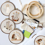 Crib embroidery kit
