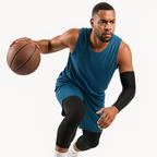 Impact-Absorbing Compression Knee Pads for Sports and Recovery