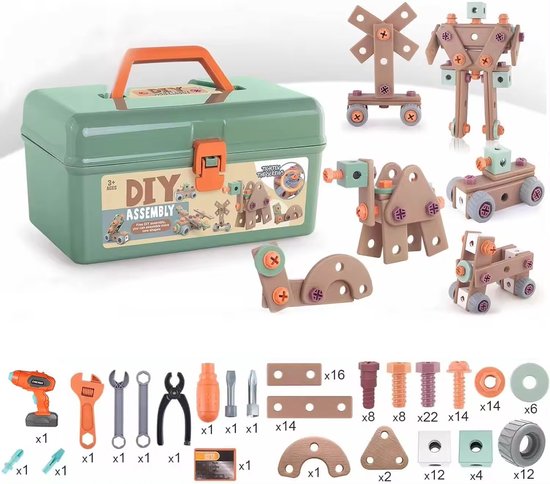 Modular Playset for Little Craftsmen