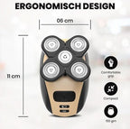 5-in-1 Electric Shaver for Smooth & Irritation-Free Shaving