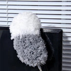 Expandable Duster with Extension Pole for Corners and Ceilings
