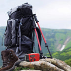 Emergency Solar Radio with Crank – Portable Dynamo Radio with Power Bank & LED Flashlight