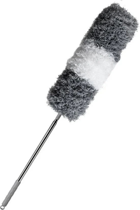 Expandable Duster with Extension Pole for Corners and Ceilings