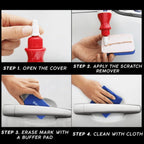 Leather restoration set – Wax polish for scratch repair with professional finish