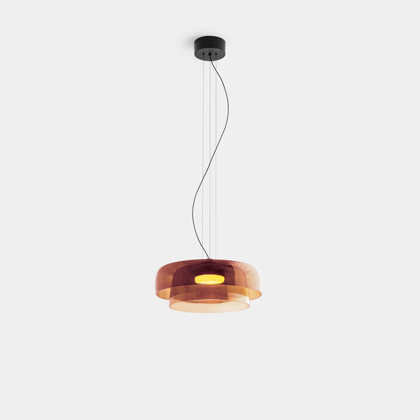 Norwegian Glass Pendant Lamp