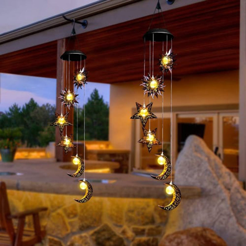 Sun Moon Star Solar Pendant Lights