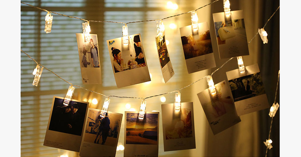 LED Photo String Lights – Brighten up your room with happy memories