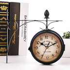Double-sided EuroElegance wall clock