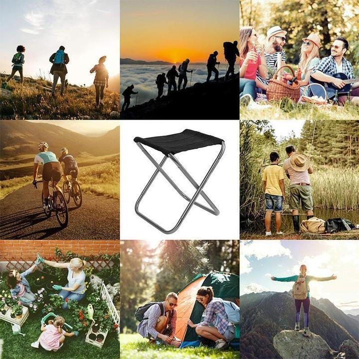 Folding Stool Camping Chair Portable Ultra Light