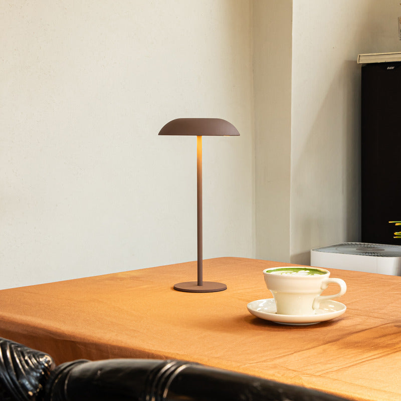 Orbella cordless LED table lamp with touch control – Elegant round modern design