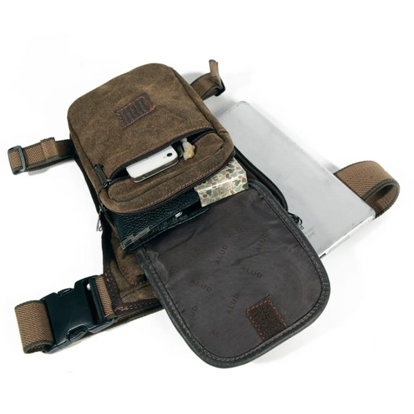 Outdoor Leg Bag – Waterproof Motorcycle Thigh & Hip Pouch for Travel & Adventure