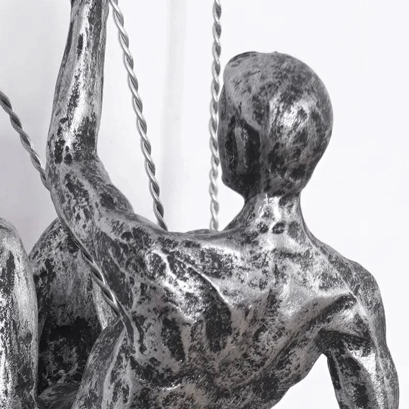 Climbing Man Wall Art Set of 3
